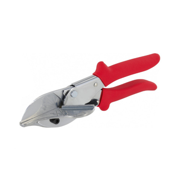 Miter scissors with PVC handles